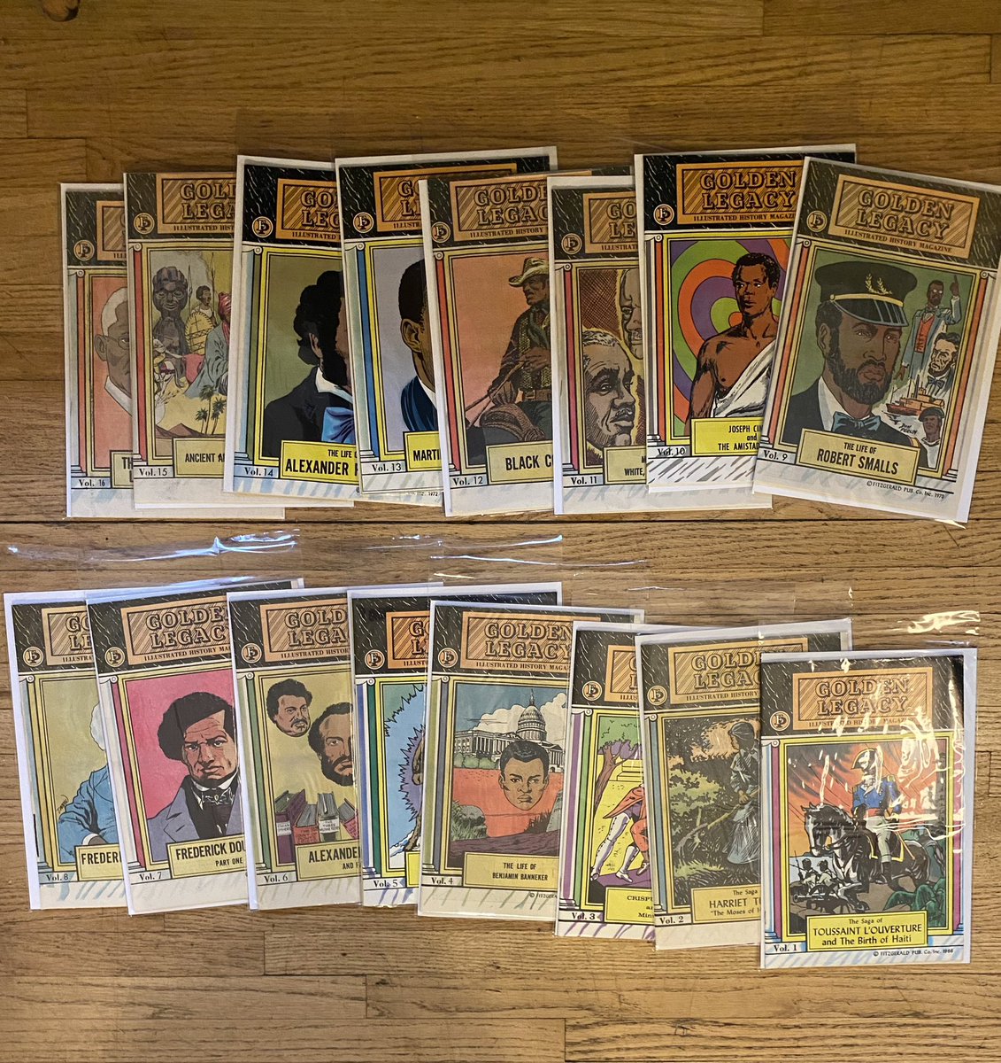 I recently found out that Brooklyn has beautiful tie to #NationalComicBookDay- my hero and @Weeksville founder Joan Maynard wrote and illustrated for the Golden Legacy comic book series on Black history.

(When I found out, I bought the whole series run secondhand off eBay!!!)