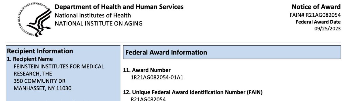 STANGlab's tweet image. Yay! So excited to get our NOA for our R21 to study speech markers of delirium in older adults. Congrats and kudos to my co-PI @LSinvani! @zhhresearch @NorthwellHealth