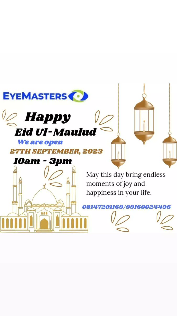 eyemastersltd's tweet photo. Happy holidays!! 😊
We are open from 10am to 3pm tomorrow https://t.co/gcMFPta4mg