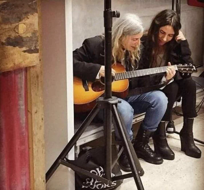Patti Smith and PJ Harvey #WomensArt  

#Sharethejoy