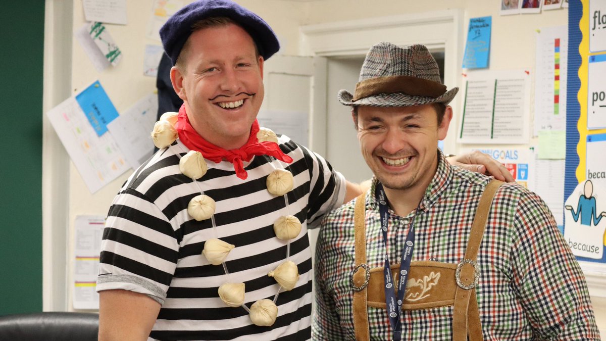 It was great to see the staff getting involved...

#ShapedByKings #EuropeanDayofLanguages