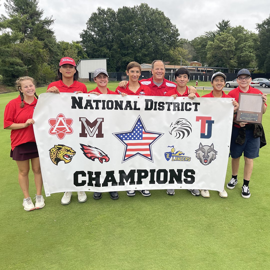 AND THAT'S ANOTHER ONE!!! Ladies and Gentlemen, the Edison Golf Team is your BACK-to-BACK-to-BACK National District Champions. Congratulations, Coach Champs!!!