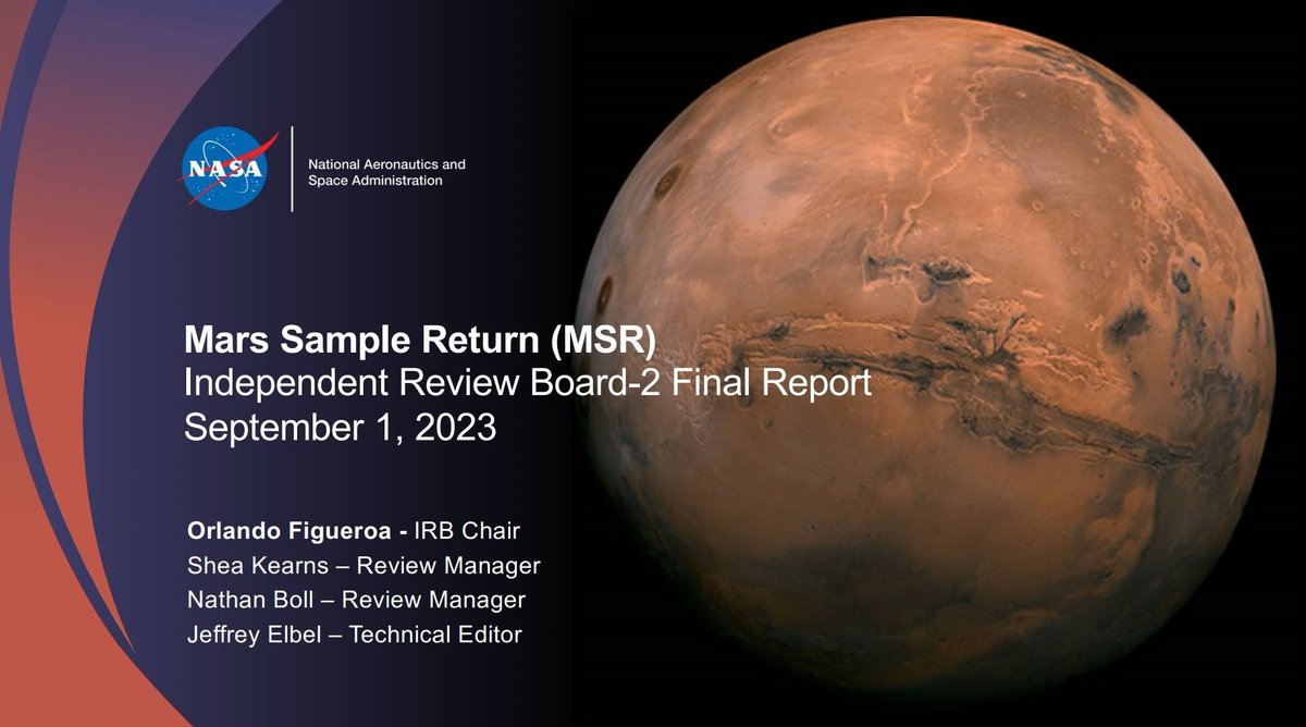 SpaceEdWriter's tweet photo. Mars Sample Return: Caught Between Martian Rocks and a Hard Place

https://t.co/KzJVLkY4sX https://t.co/aDVZqV7W0l