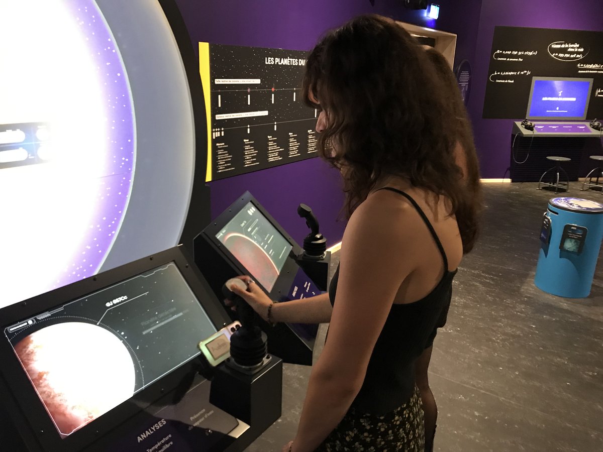 LMSchlenker's tweet image. Au programme cet après-midi : 
📍Première rencontre pro pour les M1 @CcstMaster avec @M4nuR3d chargé de projet @LaCasemate   
 🚀visite en avant-première de Cosmocité @Cosmocite_gre
🔜 Les M1 #CSTgre vous raconteront leur visite sur  @EchoSciGre