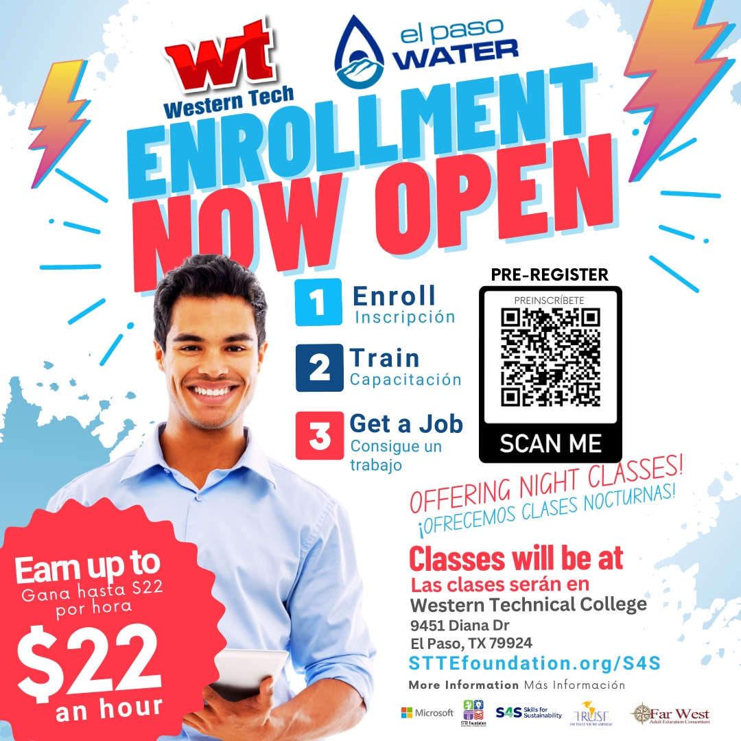 STTEFoundation's tweet photo. π¨ ENROLLMENT NOW OPEN! Act NOW - seats are LIMITED & filling up quick. Secure your spot. First-come, first-served. Don't miss out on a life-changing opportunity! π· Classes start OCT 9 at @wtcep
π·https://t.co/SBjr6EBHFn
#STTEFoundation
@Trust4Americas
@ESCRegion19 https://t.co/P6ntytDkmx