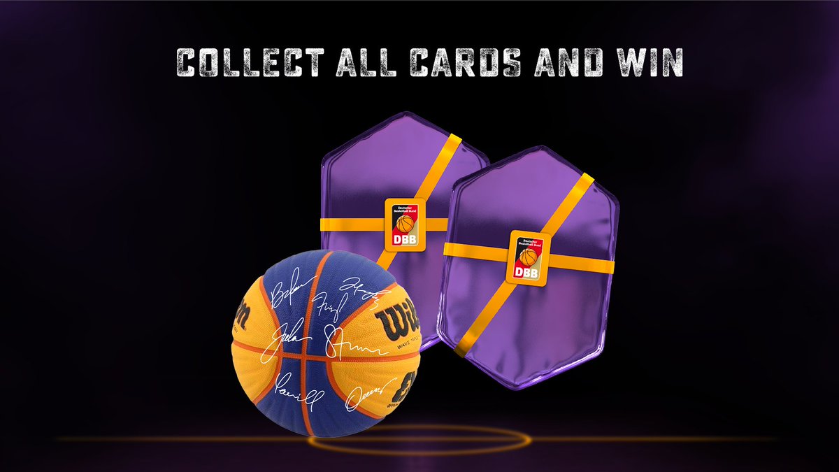 FANZONE (@fanzone_io) on Twitter photo The new #3x3 Collection 🔥
only 2️⃣ days away 😱 <a href="/dbb_basketball/">Dt. Basketball Bund</a>
🇩🇪 12 digital trading cards 
🔥 available in packs of 3 cards each 
⭐ Complete the collection to get 2 Reward Cards 
✍🏻 and the chance to win 1 of 5 signed balls
#KoerbeFuerD #3X3basketball #3x3fiba #3x3europe The new #3x3 Collection 🔥
only 2️⃣ days away 😱 <a href="/dbb_basketball/">Dt. Basketball Bund</a>
🇩🇪 12 digital trading cards 
🔥 available in packs of 3 cards each 
⭐ Complete the collection to get 2 Reward Cards 
✍🏻 and the chance to win 1 of 5 signed balls
#KoerbeFuerD #3X3basketball #3x3fiba #3x3europe