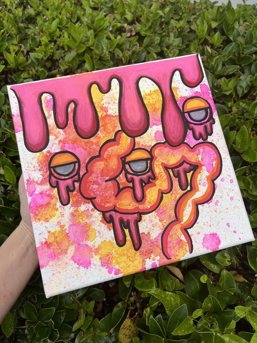 Don’t forget only a few days left to enter! The first of every month I’ll choose a specific trait, if you’re holding that trait you’ll be entered into a spin wheel for a chance to win this painting!

Must be 18+ to enter
If you’re international and shipping is too expensive, you