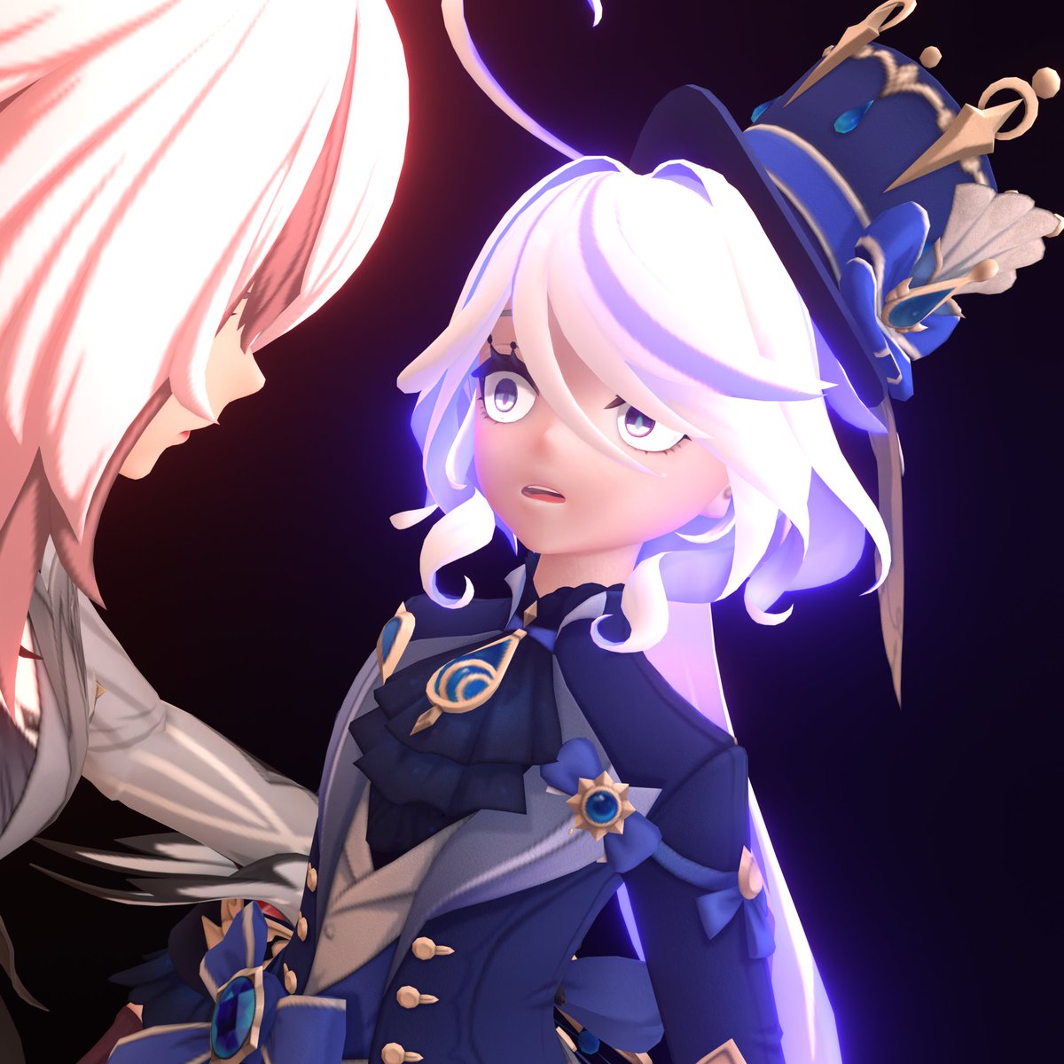 Arlecchino Meet Furina :) Style Vicineko