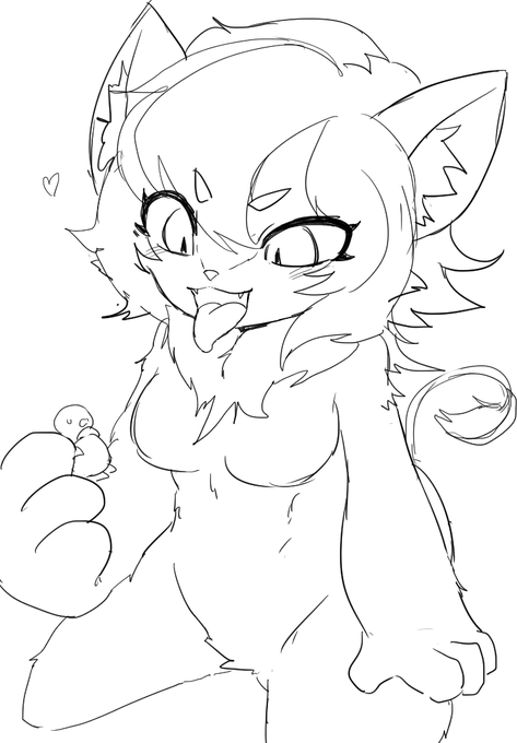 肉球のある子が描きたいっ!
・・・肉球は? 