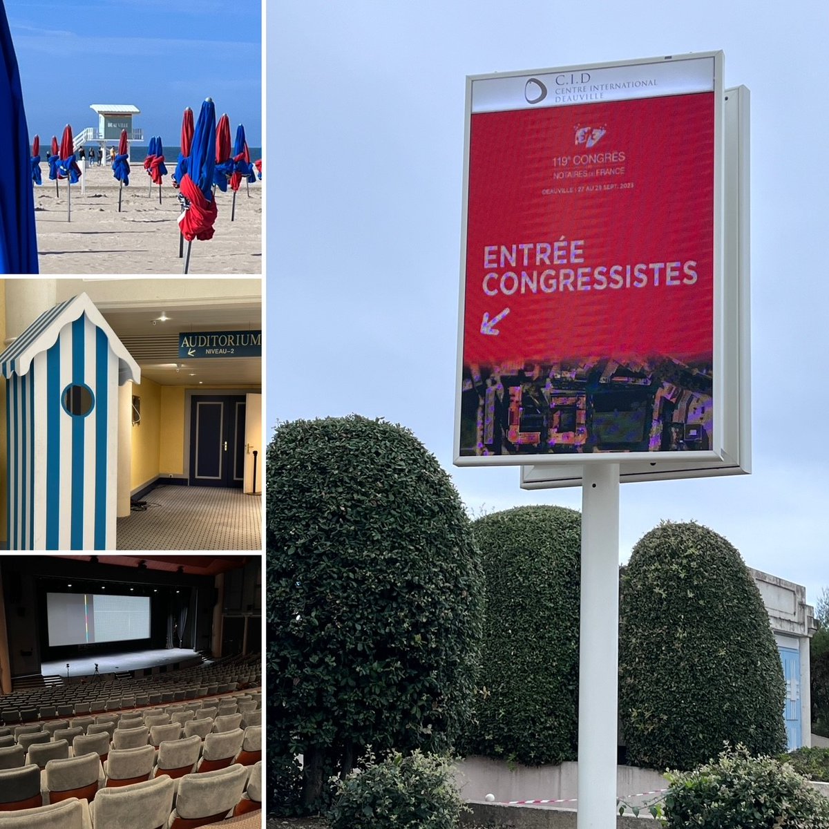 [INFORMATION OFFICIELLE] J-1 avant le 119e #CongresNotaires 2023, à @CID_Deauville 27-29 sept 2023.
Près de 4500 participants attendus !
Tout est fin prêt pour vous accueillir demain pour aborder ce sujet passionnant du #logement. ✅Inscriptions => lnkd.in/gNugZdtp