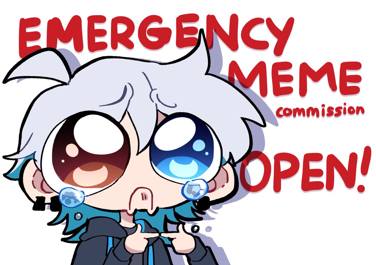 HanzKf's tweet photo. ‼️HEY GUYS!! IM OPENING AGAIN EMERGENCY COMMISSION BUT MEME ONLY‼️
.
.
i almost out of money becuz i already spend it on paying my debts huhu
.
.
《Please,resharing are appreciates 🙏 》
.
.
#commissionopen #memecommission https://t.co/EMLniZb7tR