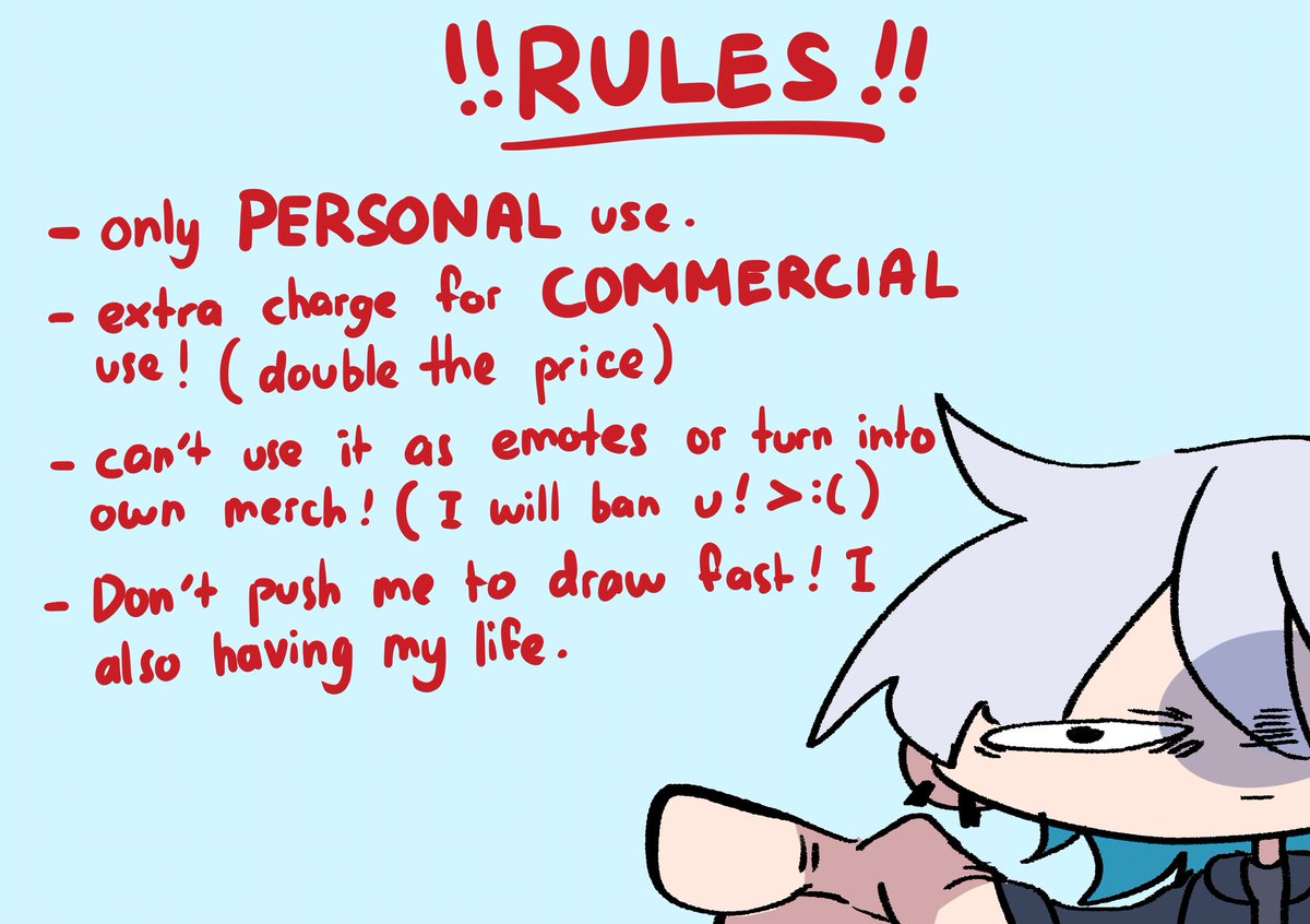 HanzKf's tweet photo. ‼️HEY GUYS!! IM OPENING AGAIN EMERGENCY COMMISSION BUT MEME ONLY‼️
.
.
i almost out of money becuz i already spend it on paying my debts huhu
.
.
《Please,resharing are appreciates 🙏 》
.
.
#commissionopen #memecommission https://t.co/EMLniZb7tR