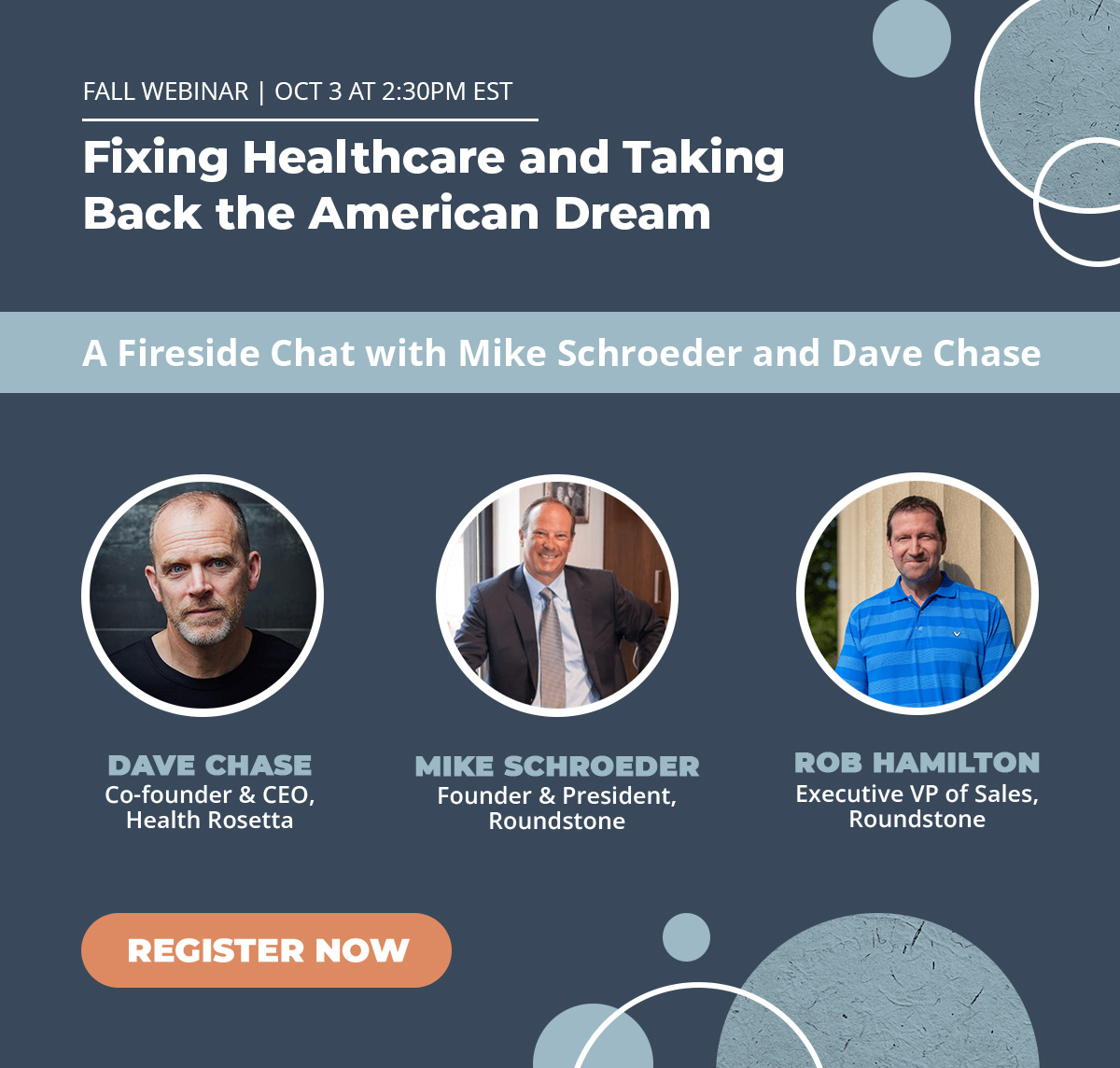 Why has the price of health care become a national crisis and what can we do about it? Join us on October 3 at 2:30pm EST for 𝐅𝐢𝐱𝐢𝐧𝐠 𝐇𝐞𝐚𝐥𝐭𝐡𝐜𝐚𝐫𝐞 𝐚𝐧𝐝 𝐓𝐚𝐤𝐢𝐧𝐠 𝐁𝐚𝐜𝐤 𝐭𝐡𝐞 𝐀𝐦𝐞𝐫𝐢𝐜𝐚𝐧 𝐃𝐫𝐞𝐚𝐦. roundstoneinsurance.com/fixing-healthc…