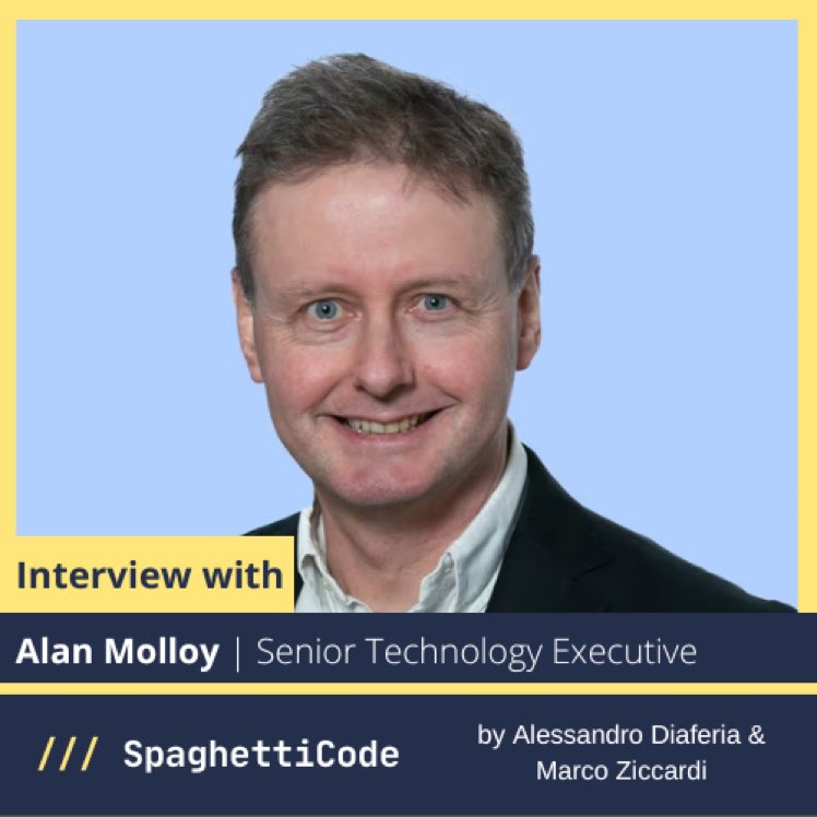 MarcoZic's tweet image. Meand @alediaferia are back with a new seasons of @SpaghettiCodeIT
For the first episode we had the great pleasure to host @alanjmolloy.
I hope you find listening to it as enjoyable as I found recording it.
🔗 in thread