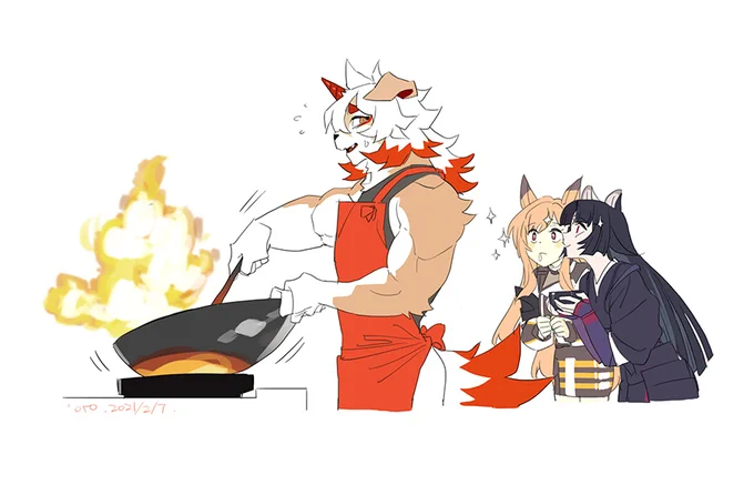 #Arknights #アークナイツ #明日方舟 #명일방주 厨房压力倍增~