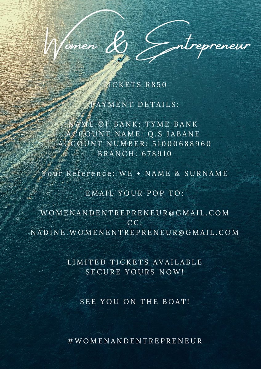 UrithiM's tweet photo. Meet Melinda the forth speaker at the Business on a Boat event.

Mel is the founder of Bodied by Mel

We hope you are as excited for this event. Don't forget to get your ticket. See details on the next frame.

#EVENT  #businessevent #businessonaboat https://t.co/07YfDhRipv