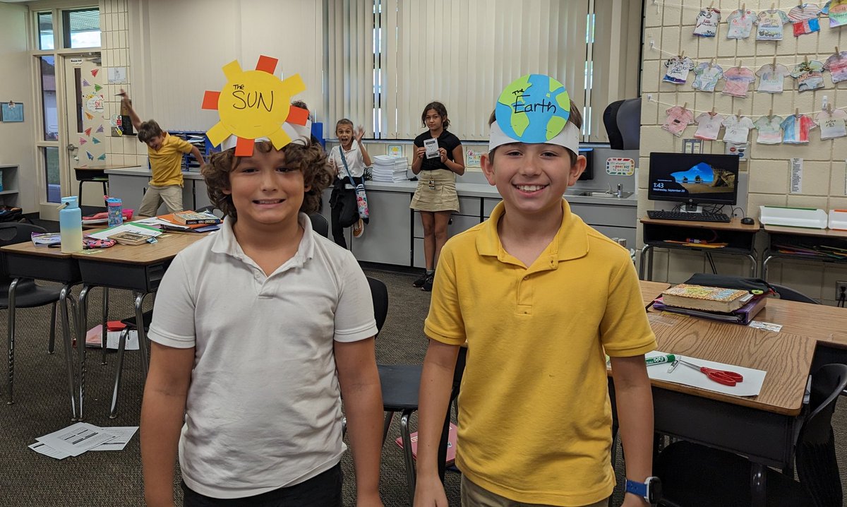 Engagement was high when my Ss were the constellations, the sun, and the earth. #sarasotacountyschools #Science