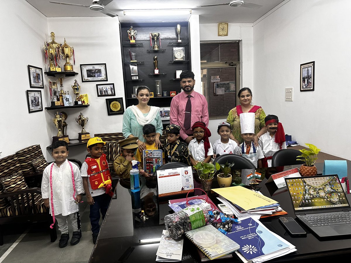 By getting to know about our community helpers, children get inspired by those who work to make our world a better place to live. Role play activity on community helpers done by little ahlconites. @ashokkp @y_sanjay @pntduggal @ShandilyaPooja @priyanka_vc @PoojaTalwar11