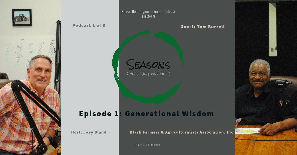 Growing up on a Tipton County,TN farm where his family was dependent on faith and nature taught Tom Burrell life-long lessons.Deeply rooted beliefs were the guiding force that sustained him through college,Vietnam,corporate America and back to the farm. seasons.buzzsprout.com