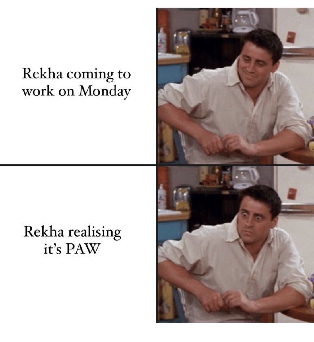 Last week <a href="/Rekha_G_Nair/">Rekha Gopalan Nair</a> endured a lot of appreciation from <a href="/fw_yuen/">Fang Wei Yuen</a>, Daria Evseeva and Hazal Ergelen, particularly in the form of memes.. #PostdocAppreciationWeek