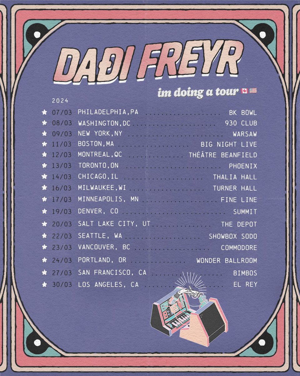 I’m doing a tour pt.3 is coming to NORTH AMERICA! 
I m so proud of how pt.1 went and I can’t wait to show you what the show has become! 
Tickets go on sale on Friday 10am local time!