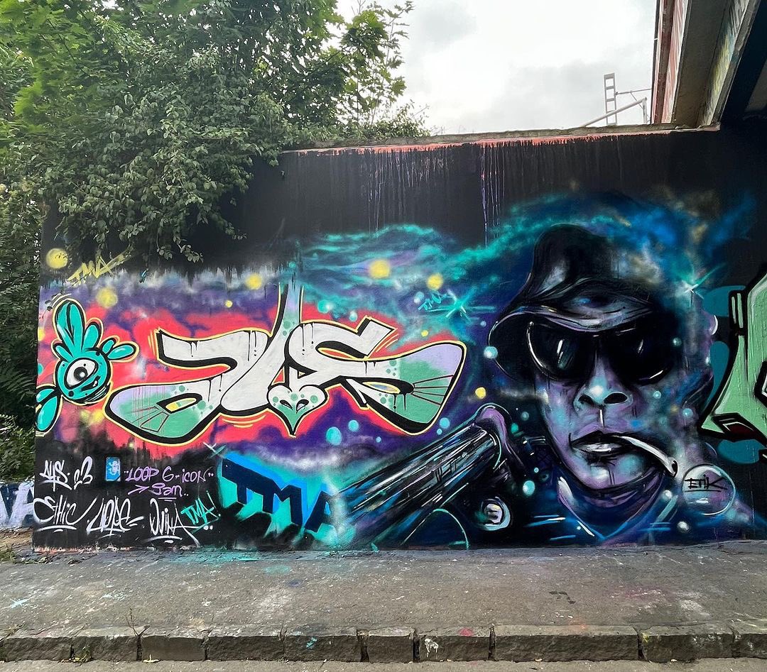 streetart_cz's tweet photo. Works created during last Saturday  @grafficonshop Barrandovský #GraffitiJam 🙌🏻  2/3
📸 25.09.2023.
📍 cyklostezka 🚴🏿‍♀️ Hlubočepy, next to Barrandovský most
Tag the Artists if u know 🙏🏻
#loopcolors #grafficoncz #streetartpraha #graffitiprague #czechgraffiti #graffitiporn #graffiti https://t.co/phqMWmbanP