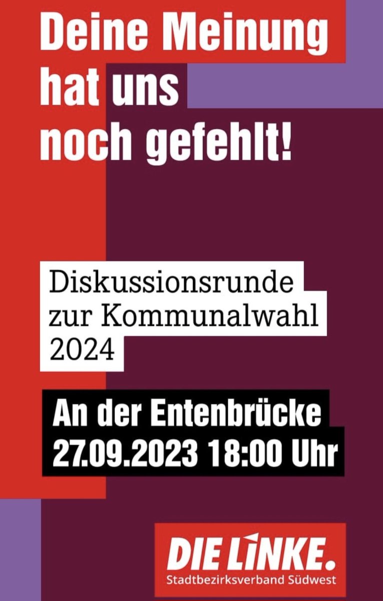 DIE LINKE. Leipzig-Südwest tweet media