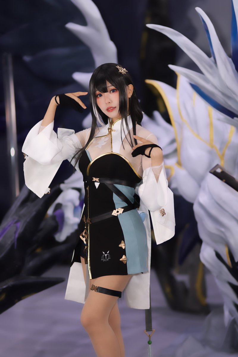 2023/09/24　東京ゲームショウ2023 KuroGamesブースにて　
Elyさん（ @Ely_eee ）その② 

鳴潮　白蓮  
とにかく最高の一言✨
本当にありがとうございました📷
 #東京ゲームショウ2023 #鳴潮 https://t.co/J9l5Ba3yLk
