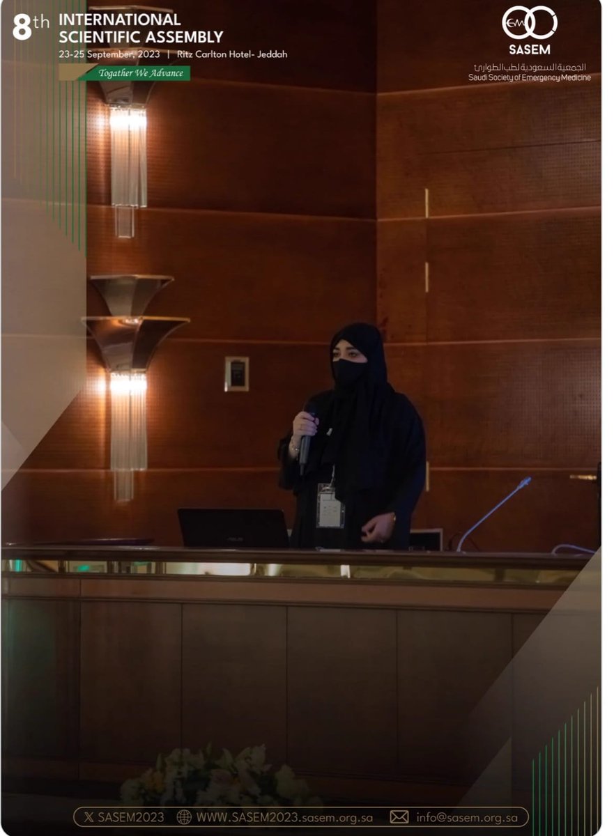 NohaHanbaz's tweet photo. It was a pleasure  to attend and speak In the 8th international Scientific Assembly Sasem 2023 - JEDDAH. 

Had the pleasure of meeting the brilliant and unique doctors.

Thanks for the committees and people behind #SASEM2023 for their own magnificent effort. 

#TogetherWeAdvance https://t.co/etDvVbNzWt