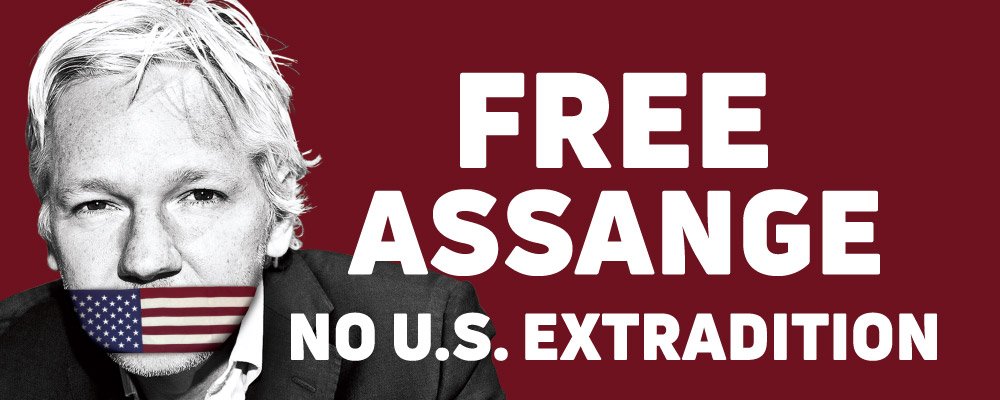 #FreeJulianAssange 
#NoUSExtradition