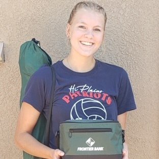 FrontierBankCO's tweet photo. The winner of our painted rock contest in Burlington for CA$H the Rock Snake is Daphne Hartman.  Great Job Daphne!.  Thanks for participating in the fun.  We had a great time! https://t.co/tW5xl0fpbN