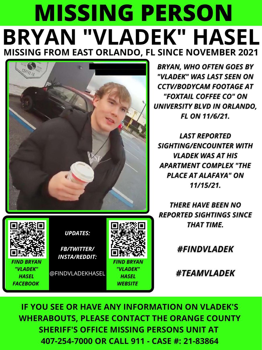 jodicita's tweet photo. “Hey Brother” by Avicii gets me every time. Everyday I hope and pray for news that he is ok out there somewhere. We just need ONE person to see his face, hear his story and reach out to @OrangeCoSheriff. Please keep sharing, he matters. #FindVladek #MissingMarine #CrimeCon https://t.co/iqFZsNOH7R