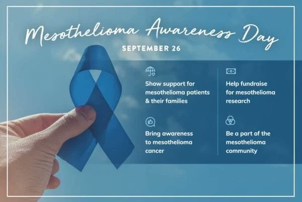 Today is #MesotheliomaAwarenessDay / #MesoAwarenessDay 2023. >mesothelioma.com/blog/mesotheli…; asbestos.com/mesothelioma/a…; mesotheliomahope.com/blog/mesotheli…; curemeso.org/get-involved/g… #CureMeso #MesotheliomaAwarenessDay2023 #MesoAwarenessDay2023