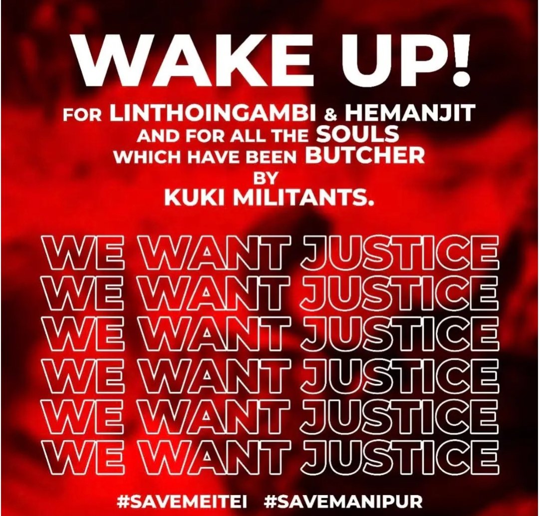 tiiipebam's tweet photo. Now some of the people from kuki community had been claiming up lies to cover themselves up about the two minors who had been killed by the KUKI MILITANTS . Really shame on your thoughts and stop playing the victim card to the entire world 
#ManipurFightsBack
#KukiLies 
#Manipur https://t.co/YMqodUurRs