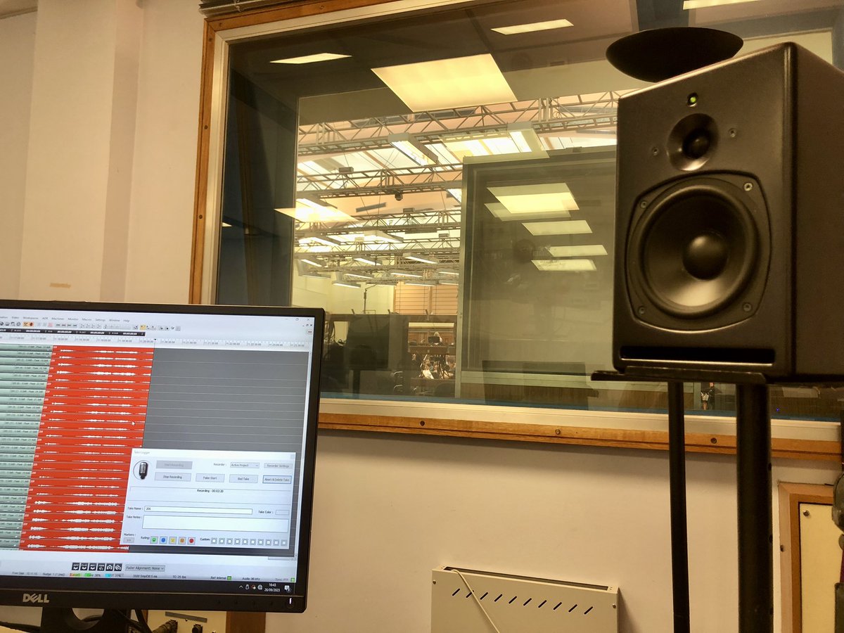 2nd day back at BBC Maida Vale