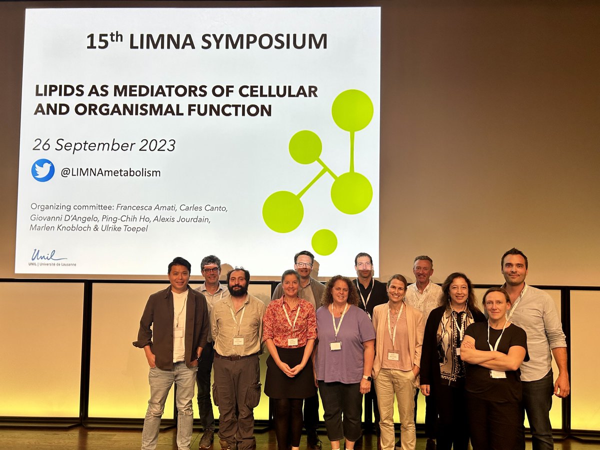 LIMNAmetabolism's tweet photo. And it's a wrap!

Many thanks to all the speakers and organizers for this outstanding meeting! Seeing you all next year!

@PCHo_Lab @langer_lab @Gio_Dangel0 @SpaldingLab @TobiWalther F Amati @carlescanto @KnoblochLab M Hesselink  @lgoracci01 U Toepel and @jourdainlab https://t.co/PeVf8tHY1C