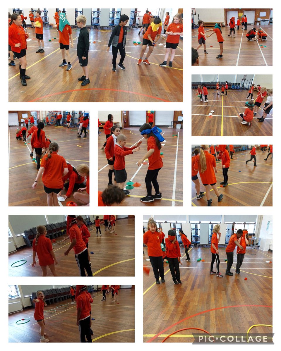 Last week in PE at <a href="/Francis_Xaviers/">St Francis Xavier's</a>, Primary 6 and Primary 7 took part in a ‘blindfolded’ obstacle course as part of our team building block. We learned about different types of communication and why instructions need to be specific. 10/10 effort!
<a href="/stfrancisP6/">Primary 6</a> <a href="/stfrancisP7/">Primary 7</a>