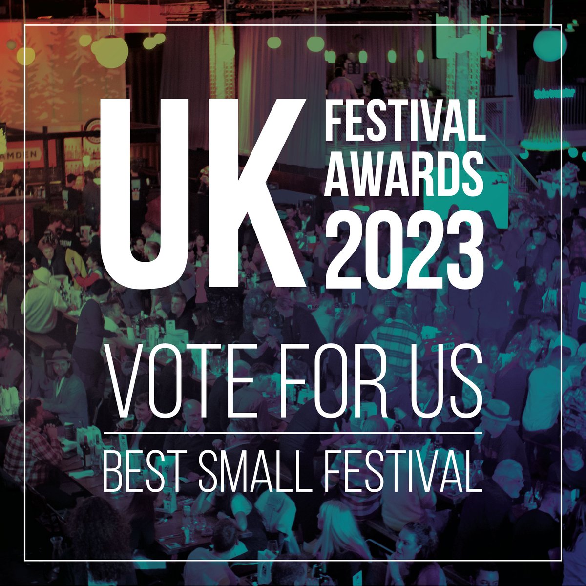 VOTING NOW OPEN FOR THE UK FESTIVAL AWARDS! 🙌

We're in 4 categories: Best Small Festival, Best
Metropolitan Festival, Best Grassroots Festival and
Best Family-Friendly Festival, all voted for by the
public.

We'd love your support, vote now at surveymonkey.co.uk/r/57CZDT5 

#UKFA23