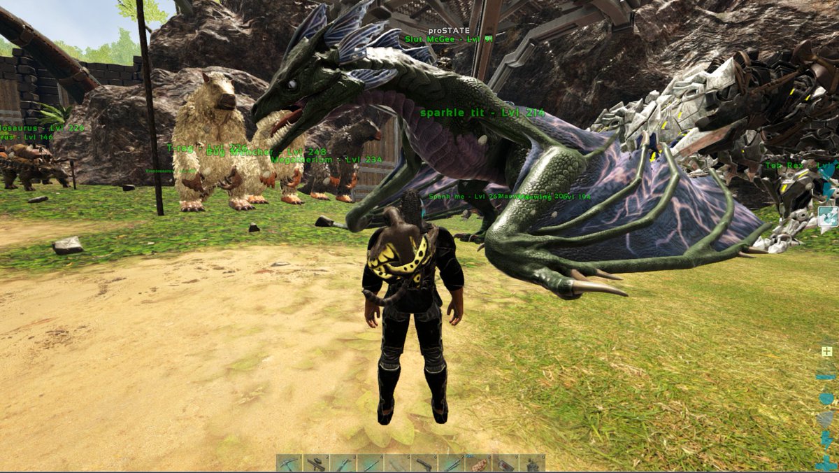 Luskillaa's tweet photo. Finally got our 4 map cluster working and checking out Genesis 2 for the first time. Anyone is welcome to join can give details during stream.
#Vtubers #ARKSurvivalEvolved https://t.co/t6Xud4p8k9
