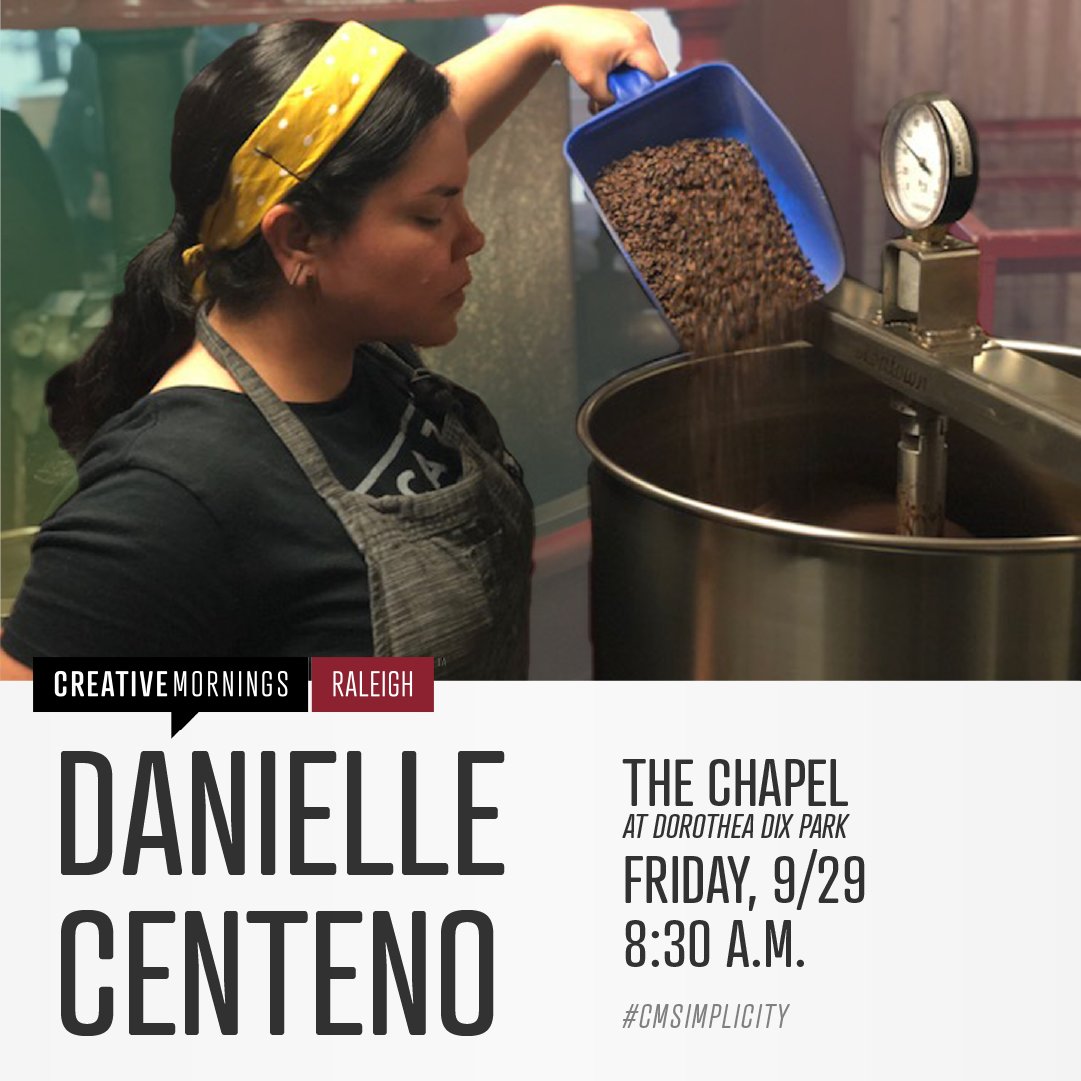 CM_RDU's tweet image. Tickets are still available for #CMSimplicity this Friday with Danielle Centeno! Join us from 8:30 AM - 10:00 AM at Greg Poole, Jr. All Faiths Chapel at Dorothea Dix Park: creativemornings.com/talks/danielle…

@BrandFuel @dixconservancy   @WalterMagazine