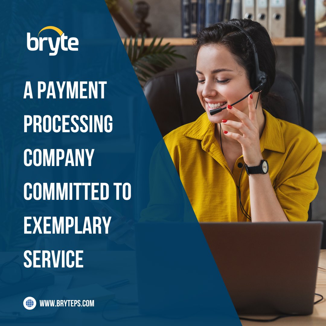 At Bryte, our commitment is simple: Exemplary service, every step of the way. We're here to make your payment processing experience seamless and hassle-free. Your satisfaction is our priority! 💼 💳 #PaymentProcessingPros #ExemplaryService #Bryte