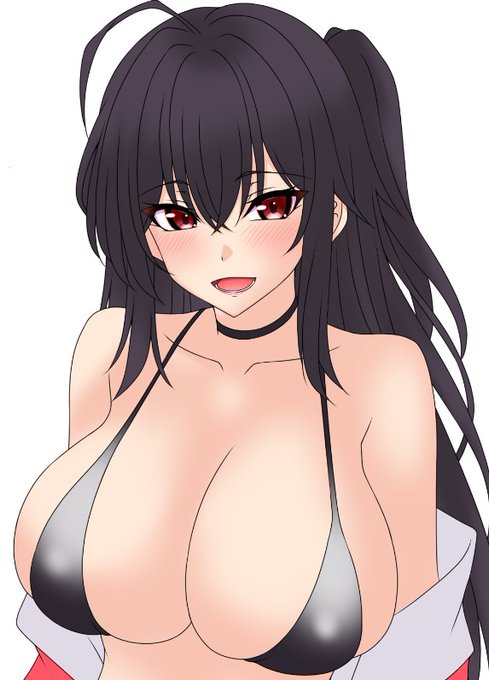 アズールレーンの大鳳塗っている途中 