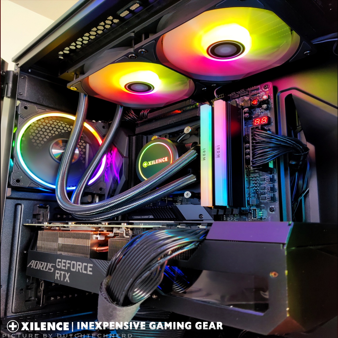 XilenceTeam's tweet photo. 🙌🖥️🌟 Huge shoutout to @dutchtechnerd and @techtales behind this stunning PC build featuring Xilence water cooling! 🌡️💧
We're absolutely blown away by the sleek design and powerhouse performance of this build. It's a masterpiece! 🎨💪
#xilence #gaming #gamingbuild #setup https://t.co/pd5sMQ1Fm4