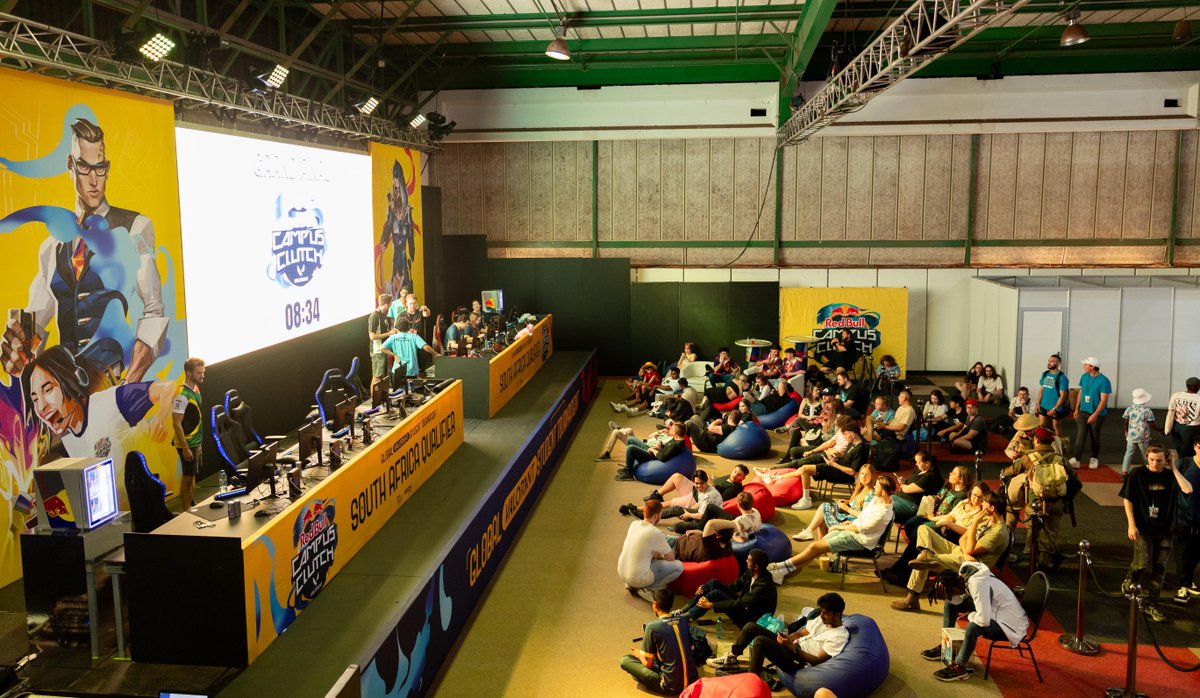 They've done it again 🙌🏾

Your Red Bull Campus Clutch 2x South Africa champs 🏆 🥳

Congrats to <a href="/SocksUpES/">Socks Up Esports</a> 

Next Stop: Istanbul, Turkey 🇹🇷

📸: <a href="/MpumeleloMacu/">Mpumelelo Macu</a> 
        @nerdform 

#RedBullCampusClutch #RedBull #GivesYouWiiings