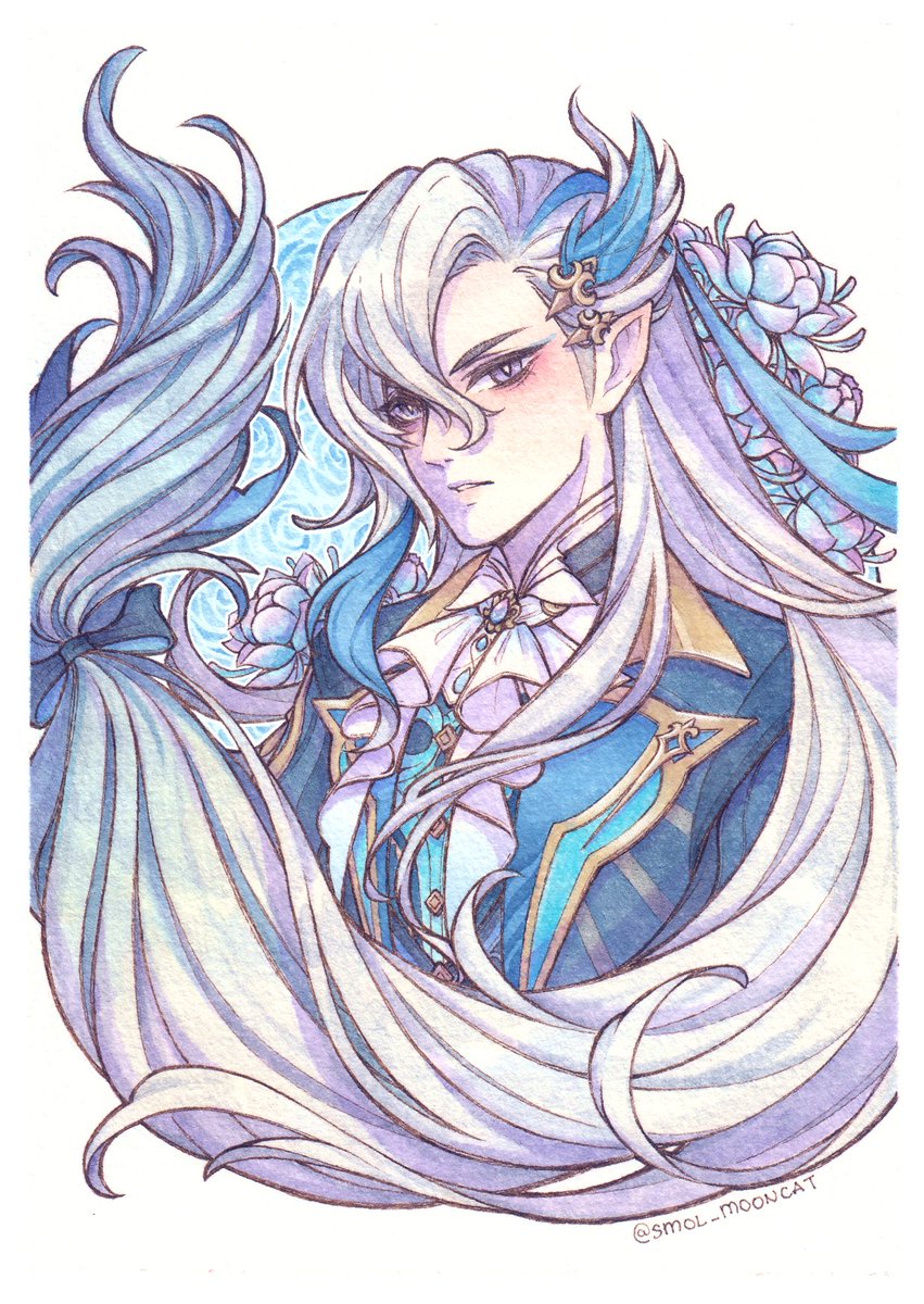 Monsieur Neuvillette, why are you such a pretty man? Please come home!
#GenshinImpact #Neuvillette
