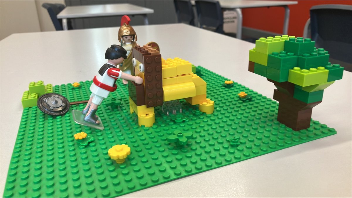 The finished product! Can you guess which mythological events are being depicted? Reply to this tweet! #classicsclub #MaidaValeClassics <a href="/MaidaValeSchool/">Maida Vale School</a>