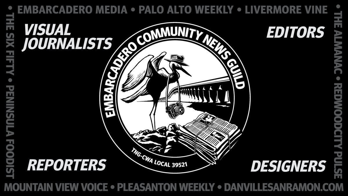 Magali Gauthier (@itsmagalig) on Twitter photo Exciting news: My newsroom colleagues and I at Embarcadero Media are unionizing!
So proud to join them in forming <a href="/EMNewsGuild/">EM News Guild</a> and to work with them to create a better workplace for current and future employees #UnionStrong Exciting news: My newsroom colleagues and I at Embarcadero Media are unionizing!
So proud to join them in forming <a href="/EMNewsGuild/">EM News Guild</a> and to work with them to create a better workplace for current and future employees #UnionStrong
