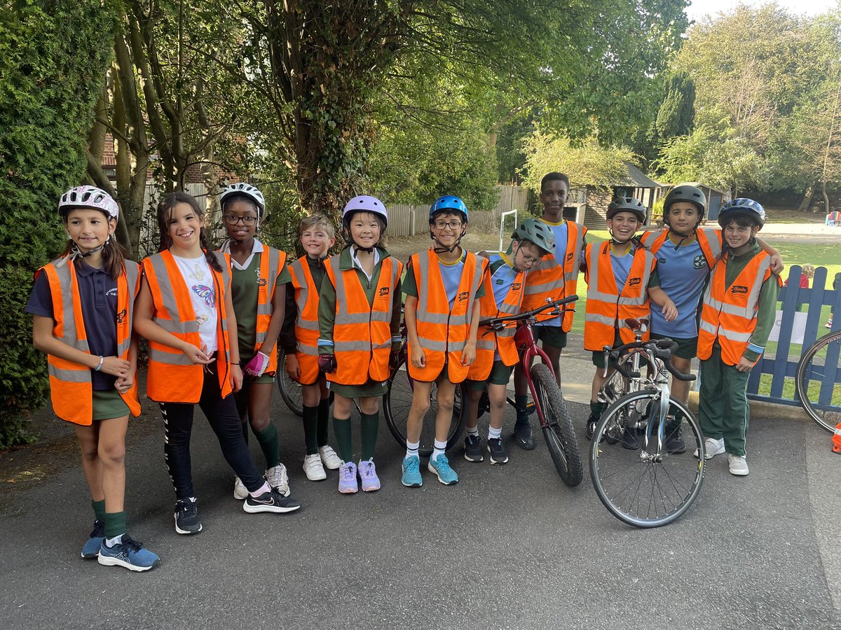 Our Year 6s have had a great time learning about road safety through @bikeability. They have learnt how to ride safely on roads, indicate, and check for traffic, amongst other vital life skills. #bikeability#SCTH #stchristhehall #safety #prepschool #prepschoollife