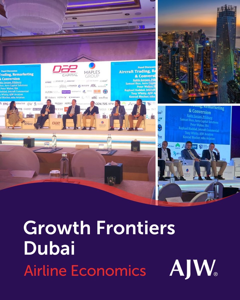 AJW's Tony Whitty made an #impact on the 'Aircraft Trading, Remarketing, & Conversion' panel as he offered valuable insights to aviation leaders across the industry.

#airlineeconomics #GrowthFrontiers #aviationevents #aviationnews #aviation #Growth #Entrepreneurial #WeAreAJW