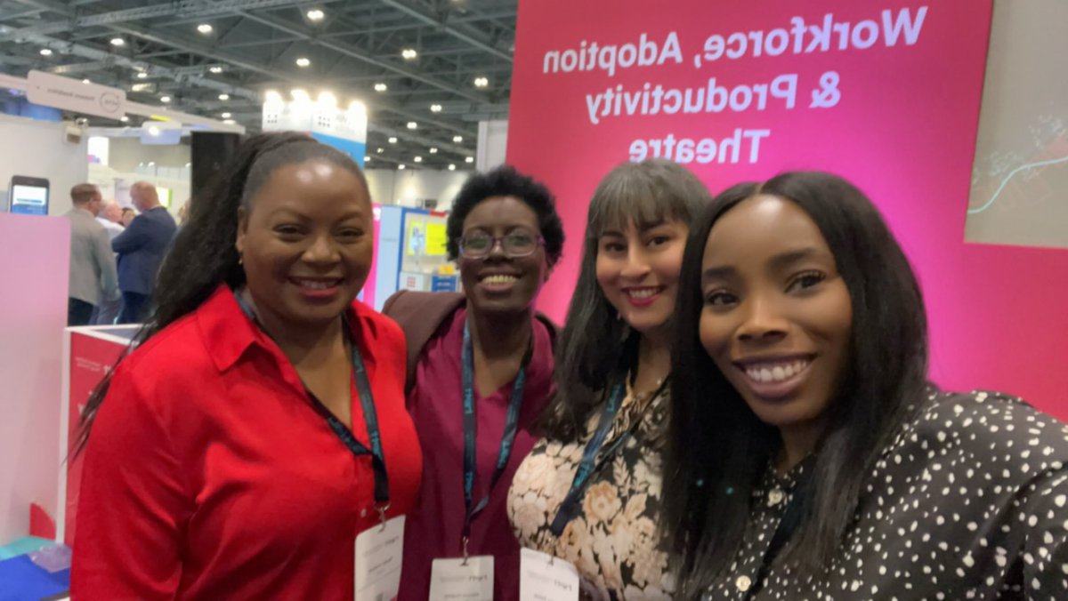 Bisi Soledolu (@bisi_sole) on Twitter photo Fantastic day at #HETT23 with <a href="/trish_hug/">trish hughes</a> @ronkeadejolu <a href="/AyeshaRahimCCIO/">Ayesha Rahim</a> <a href="/NetworkShuri/">TheShuriNetwork</a> The work presented by @KCK_Brum on pressure ulcers in darker skin tones was outstanding! Fantastic day at #HETT23 with <a href="/trish_hug/">trish hughes</a> @ronkeadejolu <a href="/AyeshaRahimCCIO/">Ayesha Rahim</a> <a href="/NetworkShuri/">TheShuriNetwork</a> The work presented by @KCK_Brum on pressure ulcers in darker skin tones was outstanding!